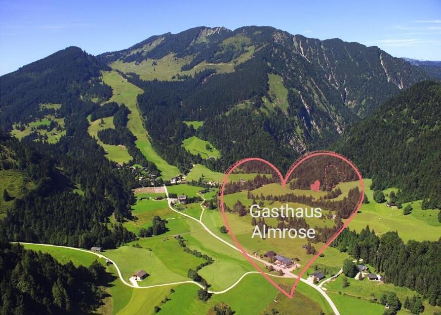 Alpengasthof Almrose Im Heutal Unken Extérieur photo